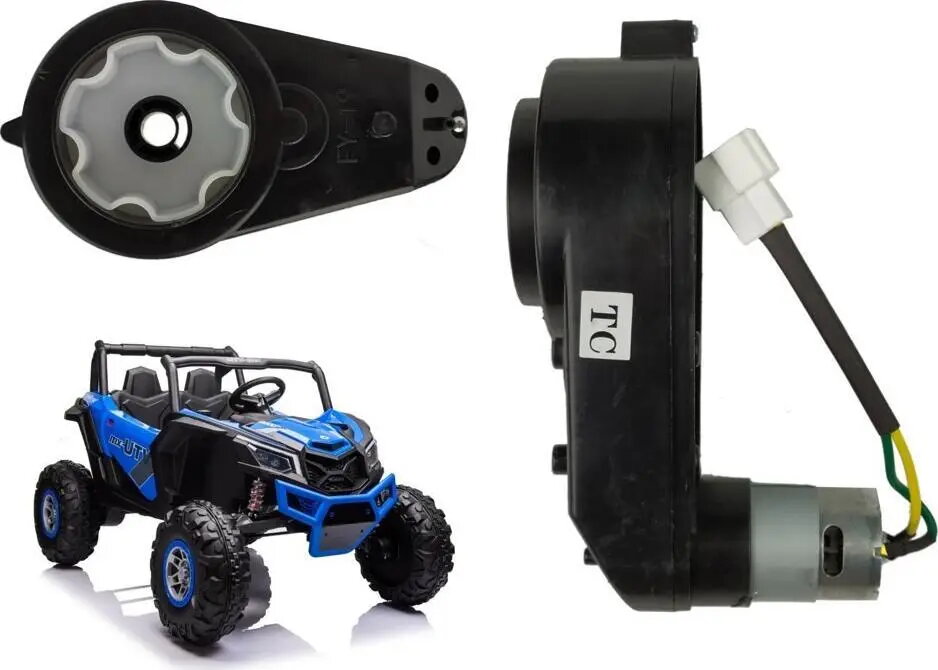 Motors ar pārnesumu kārbu 24V 10000