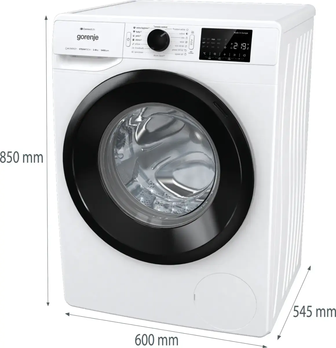 Gorenje WPNEI84A1SWIFI washing machine 743206 Photo 10