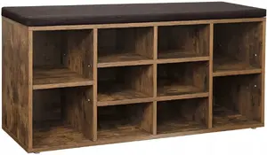 Полка для обуви Dastal LHS10BX, модель LHS10BX, коричневая