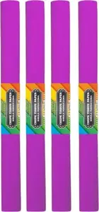 Crepe Paper Rolls STARPAK 50x200 cm, dark pink, pack of 10