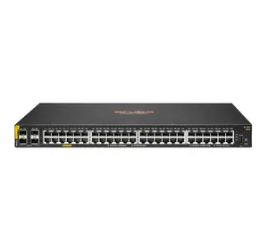 Managed HPE Aruba CX 6000 48-port Gigabit PoE Class4 4xSFP 370W L3 1U Rackmount Switch