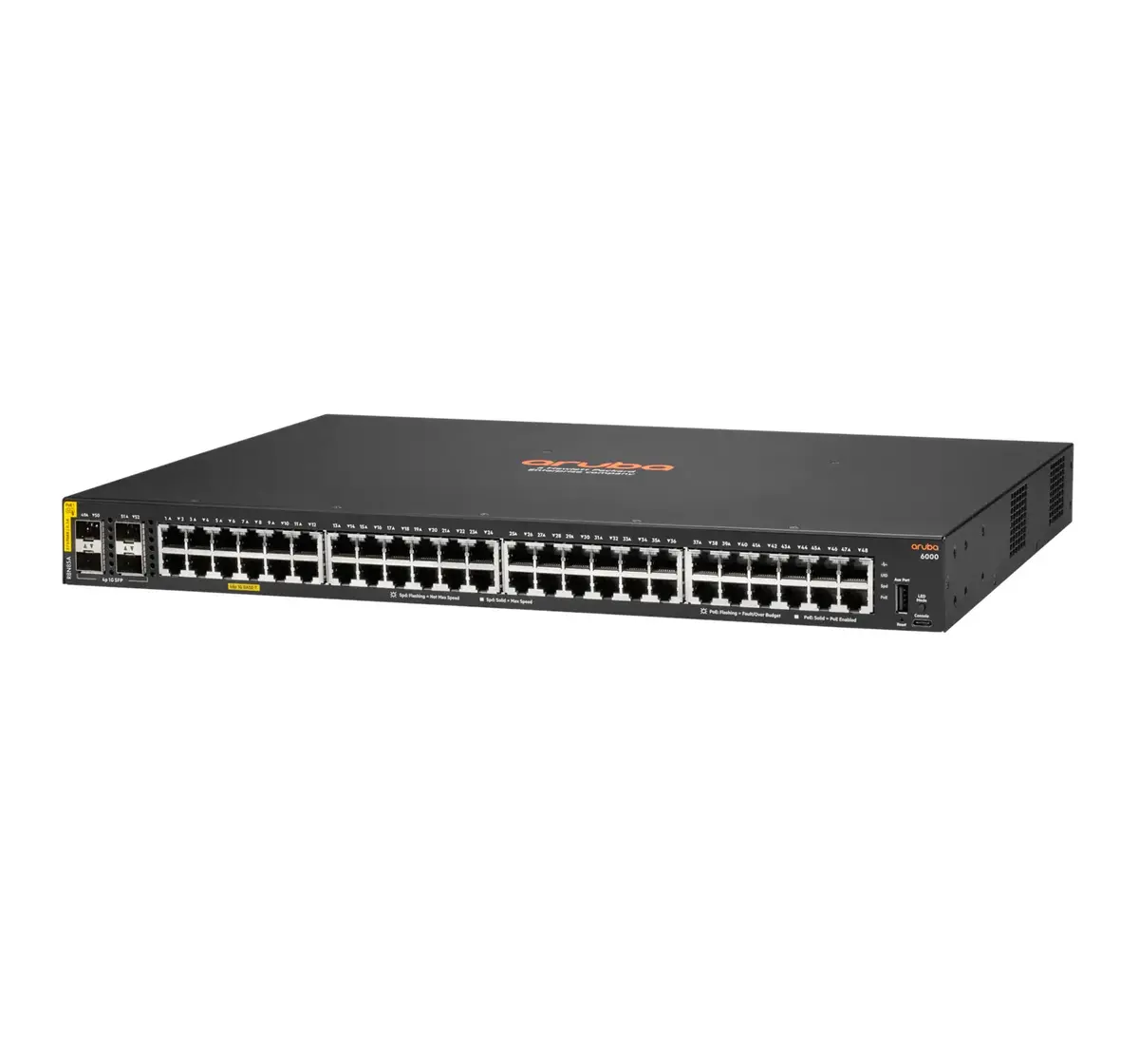 HPE Aruba CX 6000 48-port Gigabit PoE 370W L3 Switch Photo 2