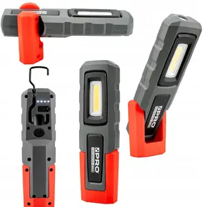Workshop LED Rechargeable Lamp PRO 600 lm + 200 lm, battery-powered portable work light