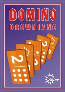 Wooden Domino Set Abino Domino drewniane (876580) - classic wooden domino tiles