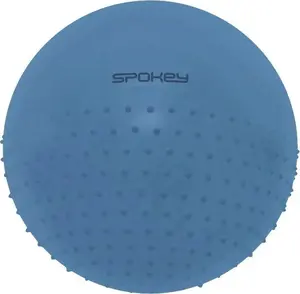 Фитбол с массажной поверхностью SPOKEY HALF FIT 65 см — полуплатформа для упражнений и реабилитации