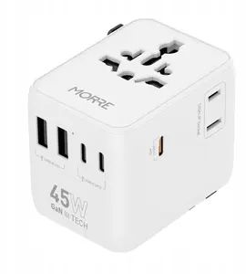 Travel Power Adapter Tiross M-471 — MPN M-471, compact travel charger adapter