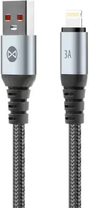Кабель USB — Lightning Techonic Braix 1,0 м, 3A, чёрный