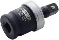 Шарнирная ударная головка AWTools 1/4" Cr-Mo Black Line