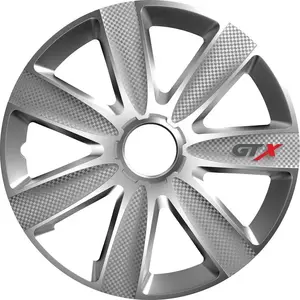 Riteņu vāks Versaco 15" VERSACO GTX carbon/silver