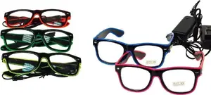 LED Light-Up Frame Glasses Adar — novelty eyewear with illuminated frames