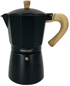 Moka Pot / Coffee Maker KingHoff KH-1887 450 ml — stovetop/induction-compatible
