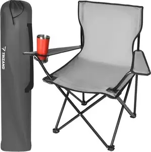 Fishing chair Trizand model 23675, grey