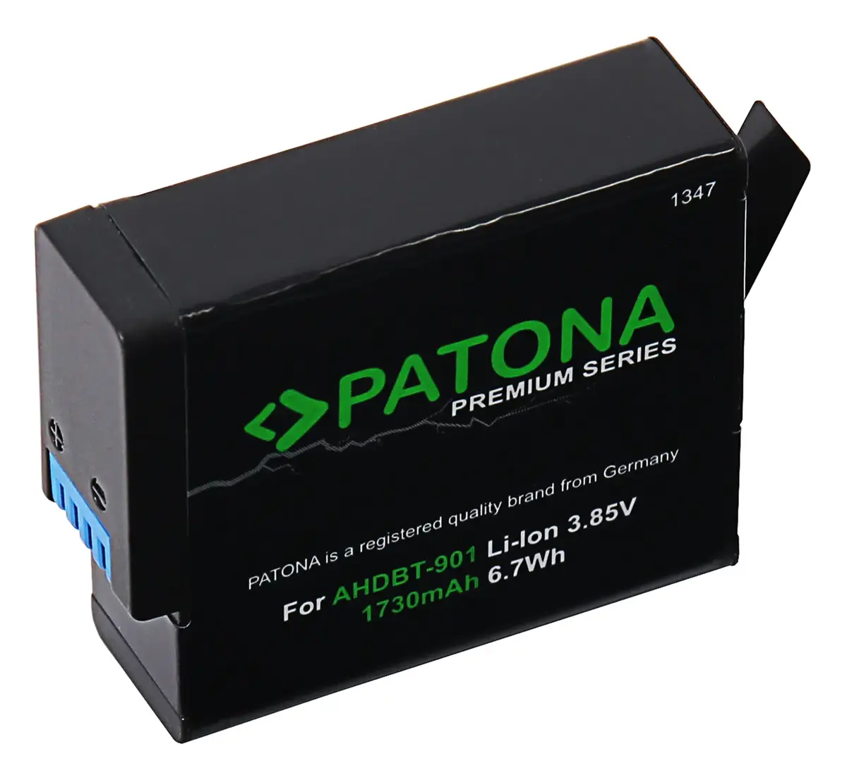 Videokameras akumulators PATONA 1347 1730 mAh Photo 2