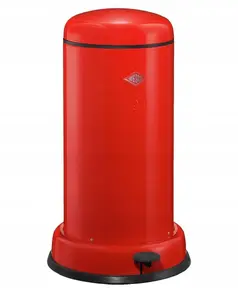 Trash bin Wesco BaseBoy 20 L red — 20-litre waste container, pedal-operated