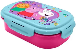 Bērnu pusdienu kaste Kids Euroswan Peppa Pig modelis SB10180 – kompakts skolas pusdienu trauks
