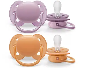 Knupis Avent Philips AVENT ultra soft SCF091/33, ortodontiska silikona knupīte