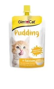 Gimcat Pudding classic лакомство для кошек, вкус молоко, 150 г