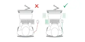 Flexible positioning for balanced comfort