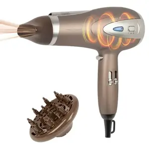 Hair dryer Sony ProfiCare PC-HTD 3113 — 2200 W, ionic, 3 heat levels, 2 speeds, brown