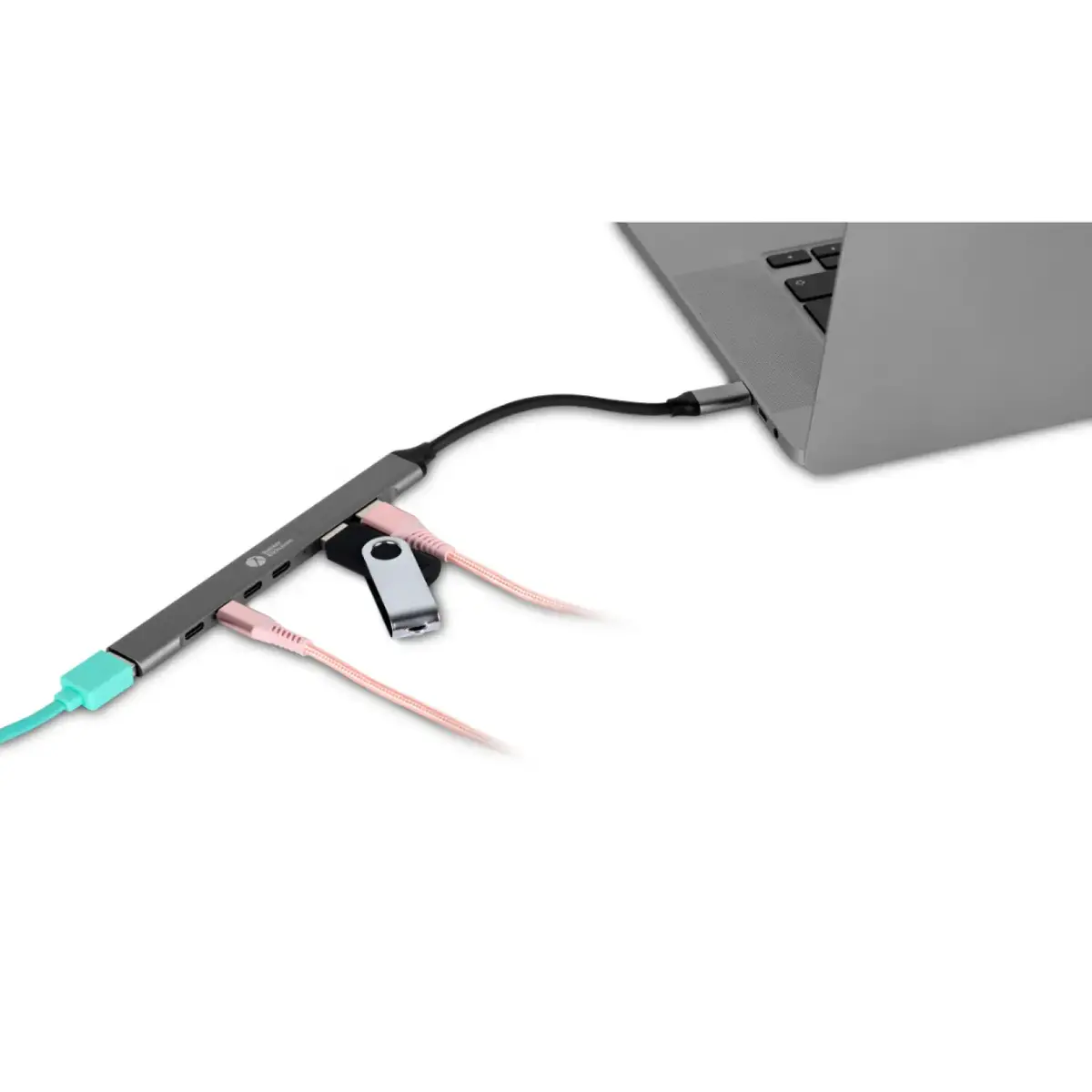 USB-C хаб BakkerElkhuizen BNECHUB3A4C 7-в-1 Photo 3