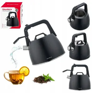 Stovetop Whistling Kettle Klausberg KB-7915, Stainless Steel, 2.5 L Capacity