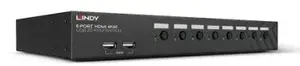 KVM slēdzis Lindy L39538 — 8 porta HDMI 4K60 ar USB 2.0 un audio