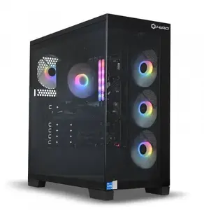 Desktop PC HIRO Aurora — AMD Ryzen 7 9700X, RX 9600XT 16GB, 32GB RAM, 2TB SSD, Wi‑Fi, Windows 11 Pro