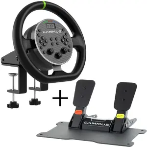 Steering Wheel Fortinet Cammus C5 Bundle — Fortinet Cammus C5 with Accessory Bundle (MPN C5+CS5+CP5)