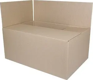 Packing box, lockable, 573×374×322 mm, grey, No name