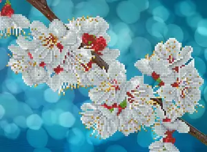 Diamond Dotz Oriental Bloom набор для мозаичной вышивки, тканевая панель 370×270 мм, в коробке