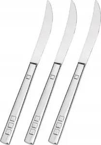 Table knives NAVA HARMONY set, stainless steel, 3 pcs