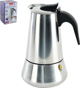 Stovetop Espresso Maker ORION Kawiarka 0.45 L stainless steel coffee pot
