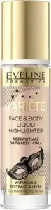 Liquid Highlighter Eveline Variete 01 Champagne Gold 30 ml — Eveline Cosmetics