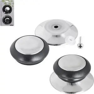 Pot lid knob/handle ORION universal set of 2, replacement for cookware lids