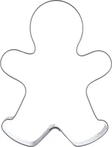 Cookie cutter ORION LUDZIK — metal universal gingerbread man shape