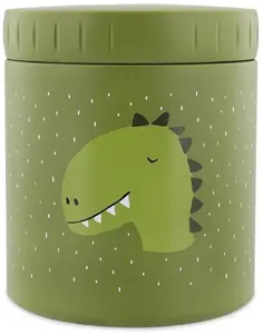 Termoskara trixie baby Dinozaur 500 ml, izolēta bērnu ēdiena trauka