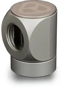 Thermal Grizzly DeltaMate Rotary FF 90° матовый никель — соединитель для термопрокладки