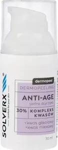 Пилинг раствор Solverx SOLVERX DERMOPEEL 30% гликолевой кислоты, 30 мл