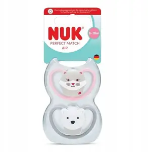 Knupītis Nuk Smoczek USP 2 gab. 6–18 mēn., Air sprausla, modelis 10176340