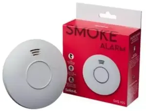 Dūmu detektors Plum SHS-10S ar 10 gadu iebūvētu akumulatoru, optiskais sensors