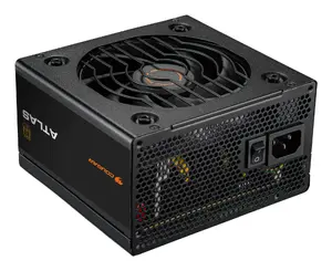 Power Supply COUGAR ATLAS 550W ATX, 80 PLUS Bronze, 20+4‑pin, 120 mm fan, black