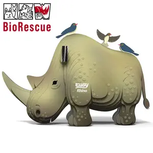 3D-пазл Rhino от TEKA — Eugy, 24 детали, 86×58 мм, для детей от 6 лет