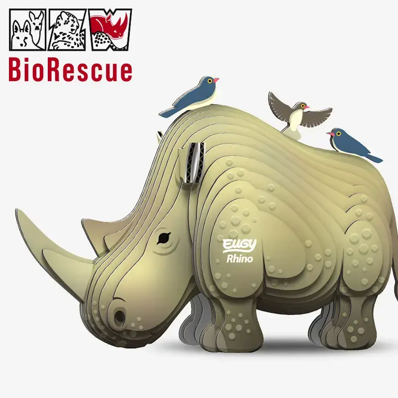 TEKA Eugy Rhino 3D puzle 24 detaļas Photo 4