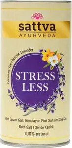 Bath salt Sattva Stress Less 300 g – Sattva bath salt with relaxing blend