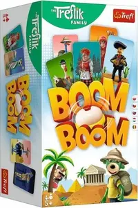 Настольная игра TREFL Boom Boom Rodzina Treflików (семейная детская игра) - модель 02122