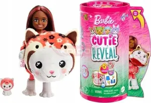 Lelle MATTEL Barbie Color Reveal Chelsea Panda — pārsteiguma krāsu maiņas lelle ar aksesuāru