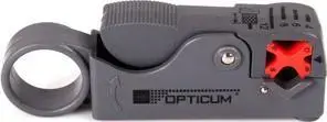 Coaxial Cable Stripper Opticum AX S 01 by opticum — manual tool for preparing coax cables
