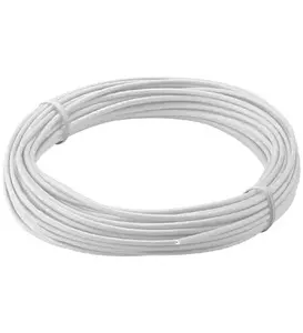 Insulated copper wire GOOBAY RB55046 — 10 m, 0.14 mm², white, Ø 1.1 mm