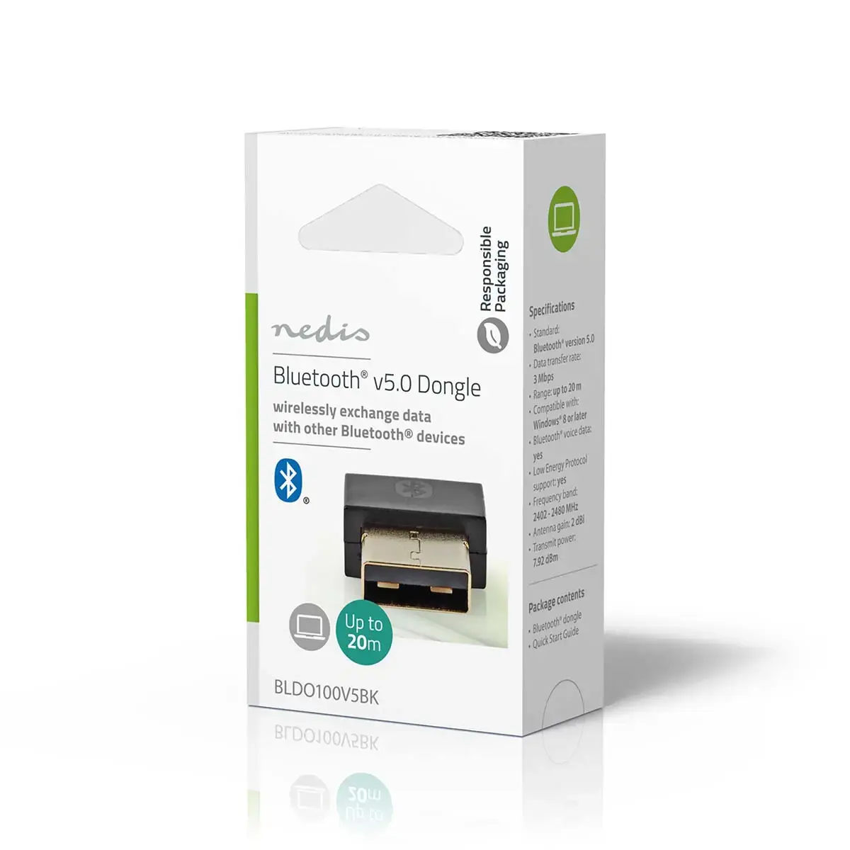 Nedis BLDO100V5BK Bluetooth USB-адаптер Photo 9
