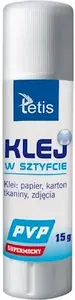 Līmlīnija Tetis 15 g — ciets līme zīmulis papīram un viegliem materiāliem